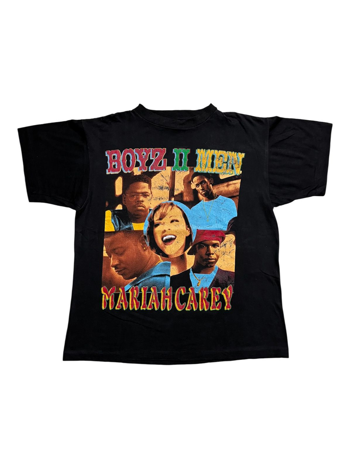 Band Tees Vintage Mariah Carey Raptee 90s Size US L / EU 52-54 / 3 - 1 Thumbnail