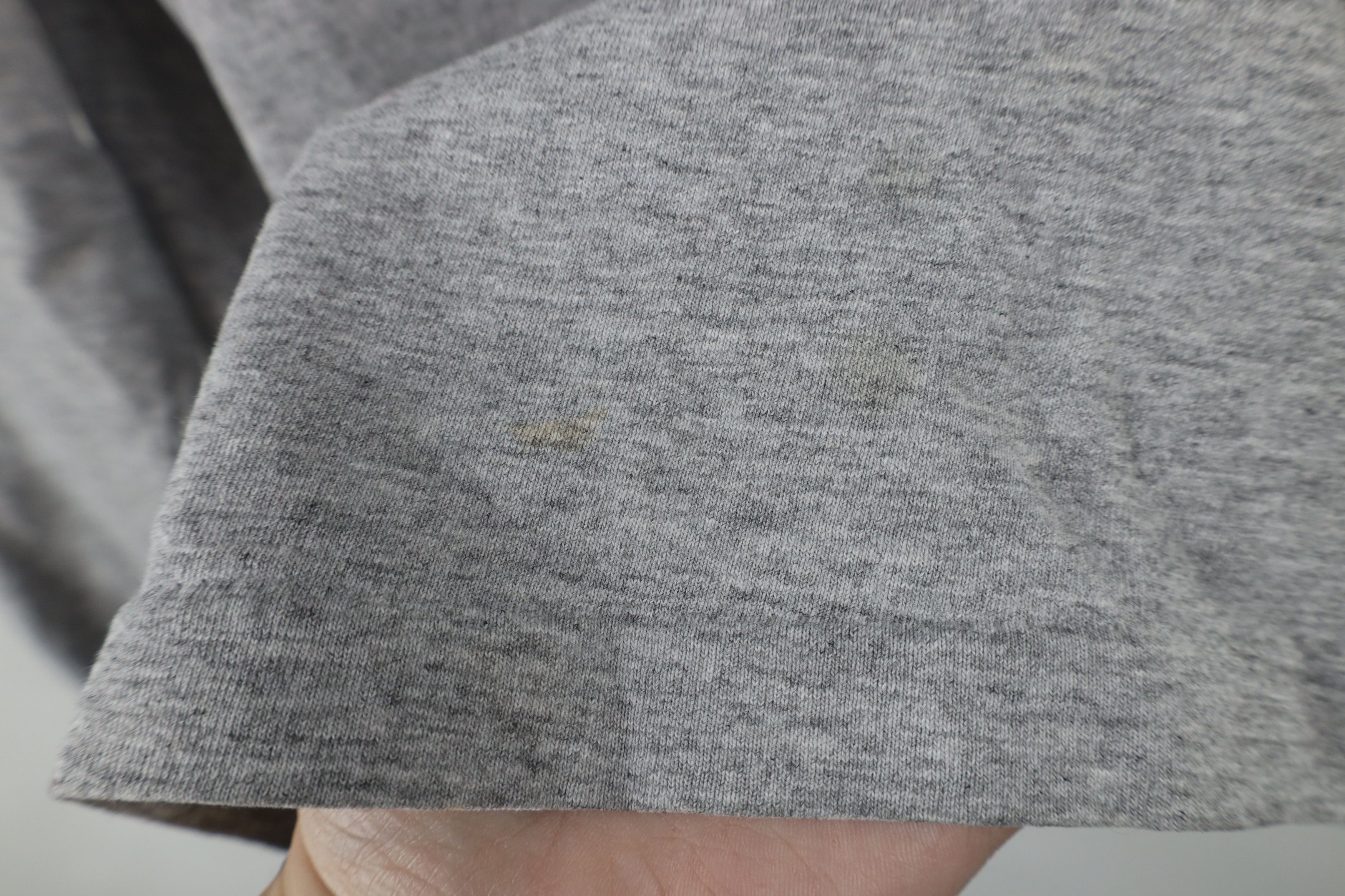 Vintage Vintage 90s Streetwear Long Sleeve T-Shirt Gray Cotton USA Size US L / EU 52-54 / 3 - 8 Thumbnail