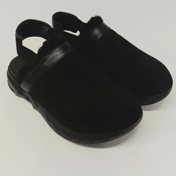 Givenchy Givenchy Marshmallow Hoya Shearling-Lined Suede Mules - EU44 Size US 11 / EU 44 - 3 Thumbnail