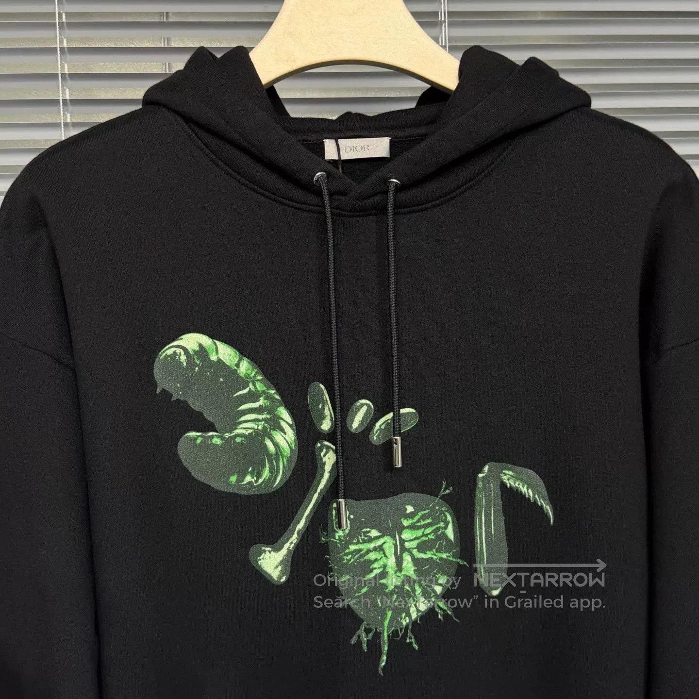 Dior dior black hoodie with travis scott collaboration. Size US S / EU 44-46 / 1 - 3 Thumbnail