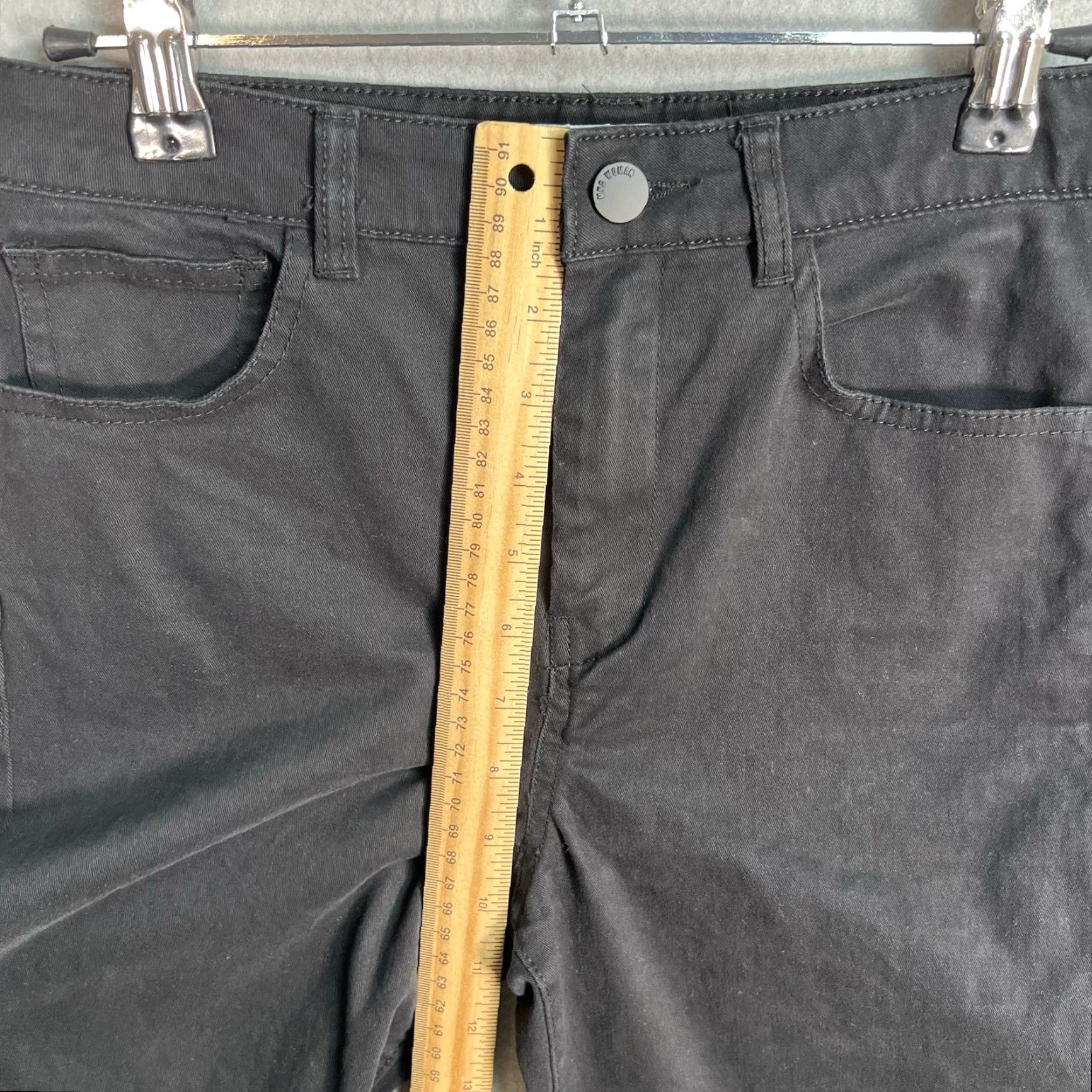 Mango Mango MNG High Waist Straight Leg Pants Womens Size 2 Black Mens Brand Mango Size 2 Regular Pants Chino Straight Jeans? Size 26" / US 2 / IT 38 - 7 Thumbnail