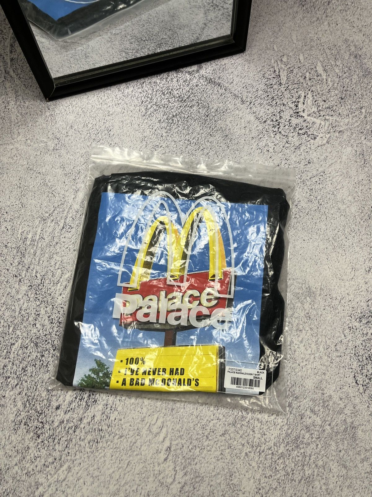 Palace Palace x McDonald’s Sign T-Shirt - Black Limited Graphic Tee Size US S / EU 44-46 / 1 - 2 Thumbnail
