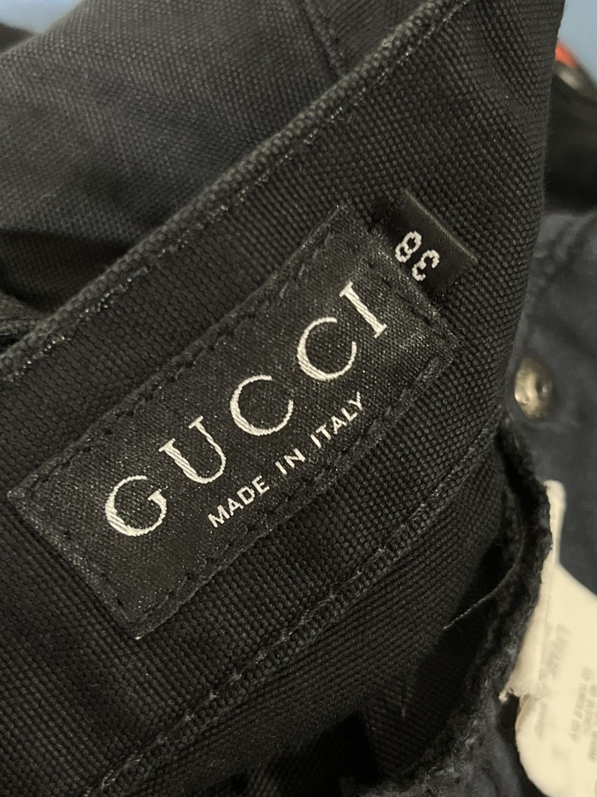 Gucci Gucci Black Trouser By Tom Ford Era Collection Size 26" / US 2 / IT 38 - 2 Thumbnail