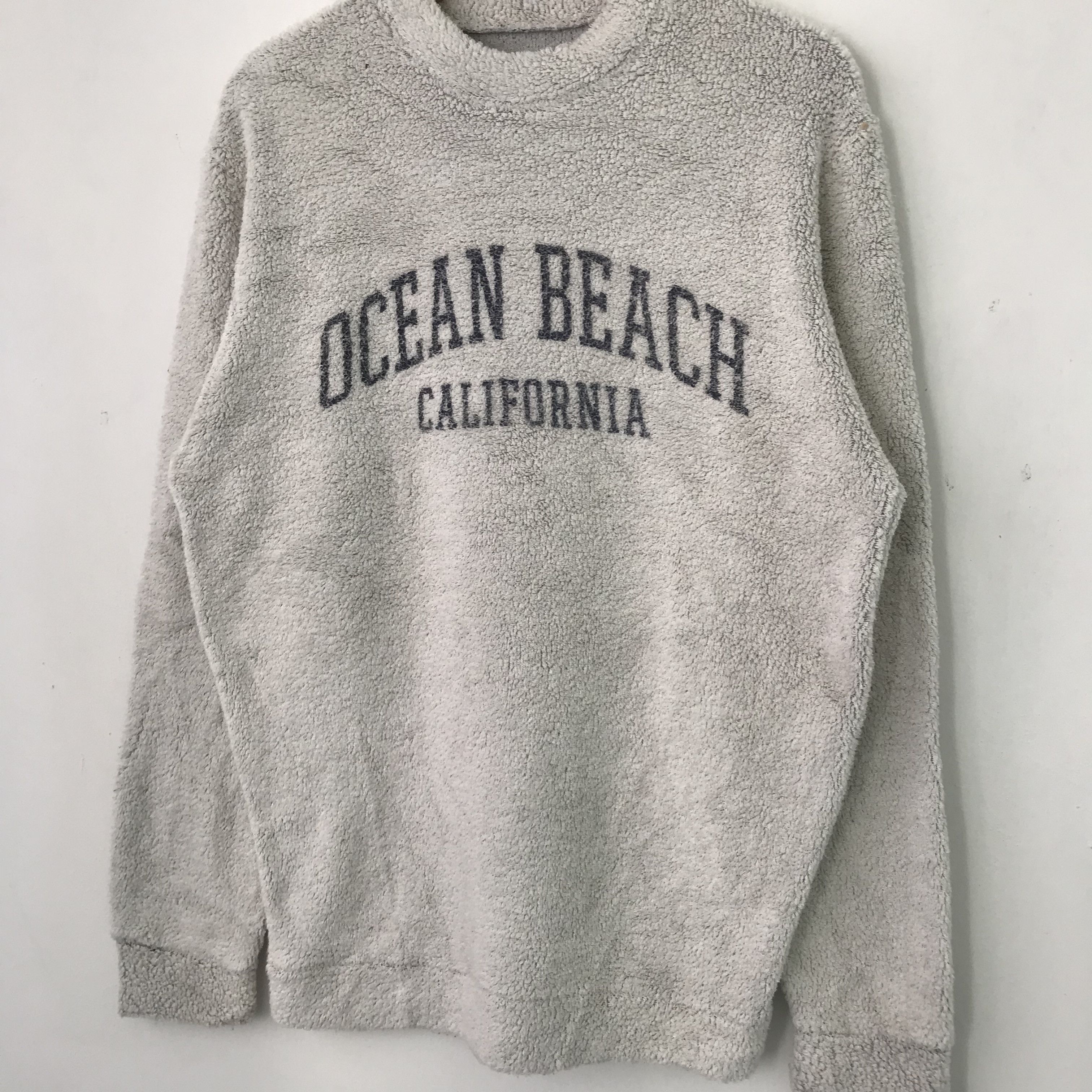 Austin Reed Vintage Ocean Beach Gray Sweatshirt Fleece - 666 Size US M / EU 48-50 / 2 - 3 Thumbnail