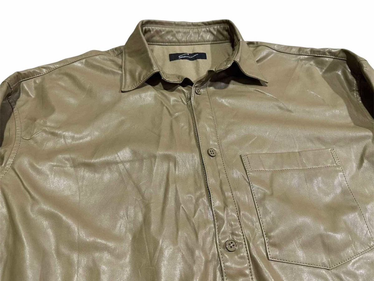 14th Addiction × Japanese Brand × KMRii 🔥Rare Y2K Stunnins Synthetic Leather Shirt Size US M / EU 48-50 / 2 - 3 Thumbnail