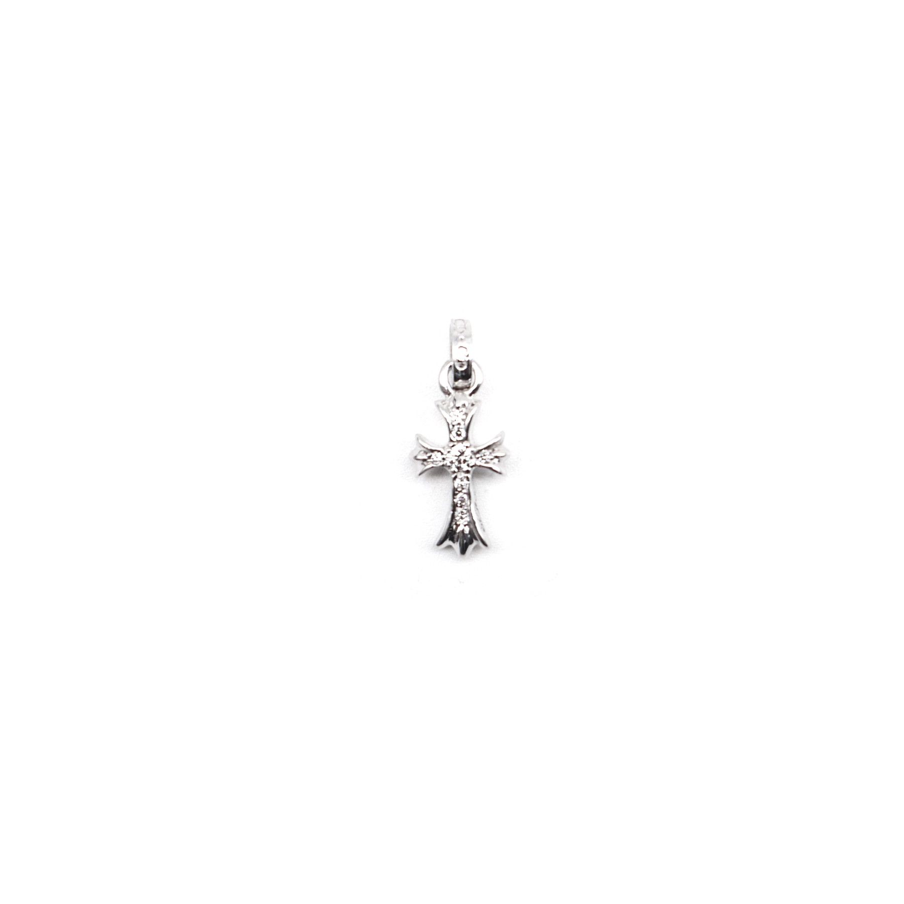 Chrome Hearts Chrome Hearts 18K Diamonds Babyfat Cross Charm Pendant Size ONE SIZE - 1 Thumbnail