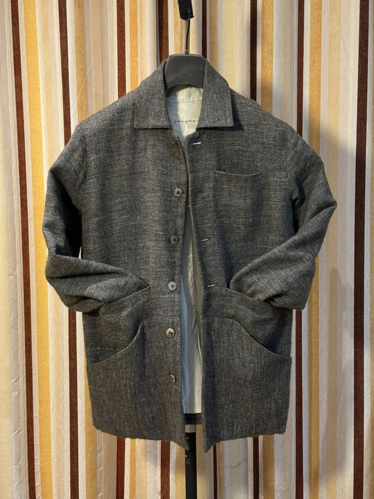 Toogood Size 3 Toogood photographer tweeds coat jacket Size US L / EU 52-54 / 3 - 5 Thumbnail