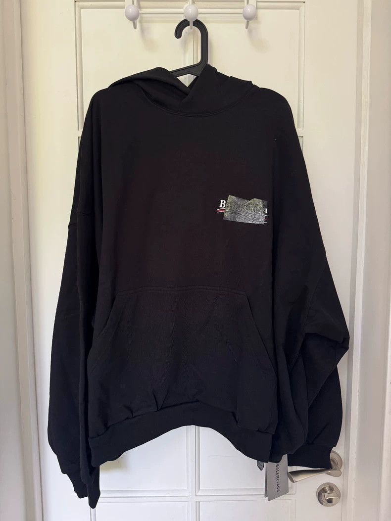 Balenciaga Balenciaga size 2 Black graffiti logo sweatshirt Size US M / EU 48-50 / 2 - 1 Thumbnail