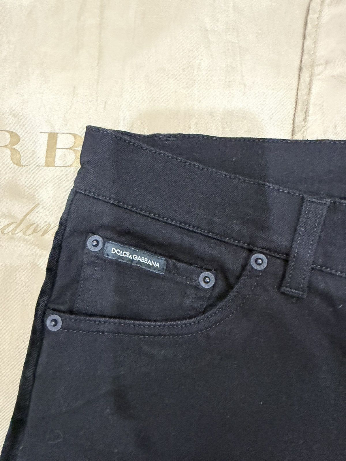 Dolce & Gabbana DOLCE & GABBANA SLIM-FIT SIDE STRIPE JEANS size 50 Size US 34 / EU 50 - 4 Thumbnail