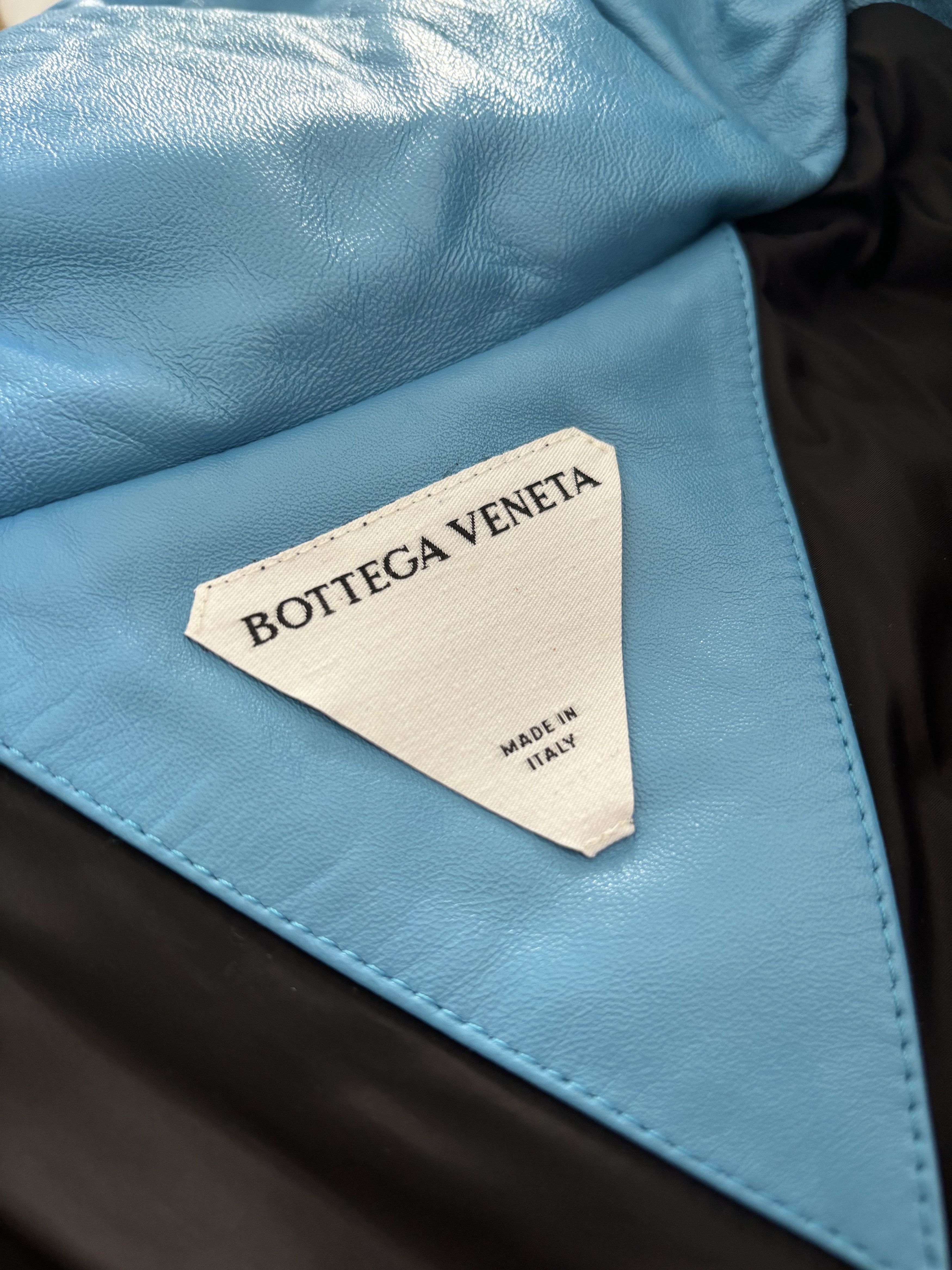 Bottega Veneta Bottega Veneta Leather Puffer Jacket Size US S / EU 44-46 / 1 - 4 Thumbnail