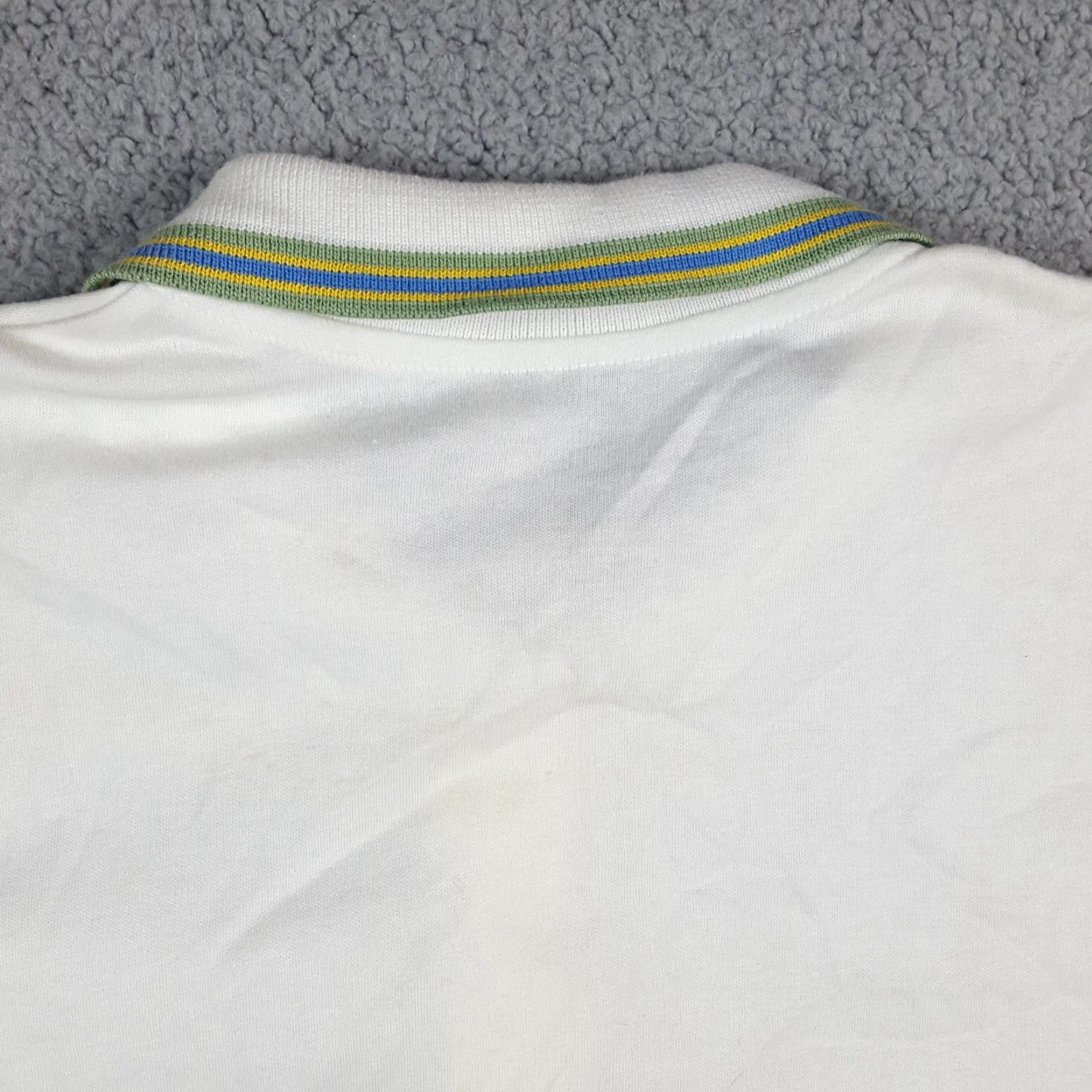 Vintage VINTAGE Sarah Bryson Women's Polo Shirt Size M White Short Sleeve Collared Golf Retro Preppy 90s Size M / US 6-8 / IT 42-44 - 6 Thumbnail