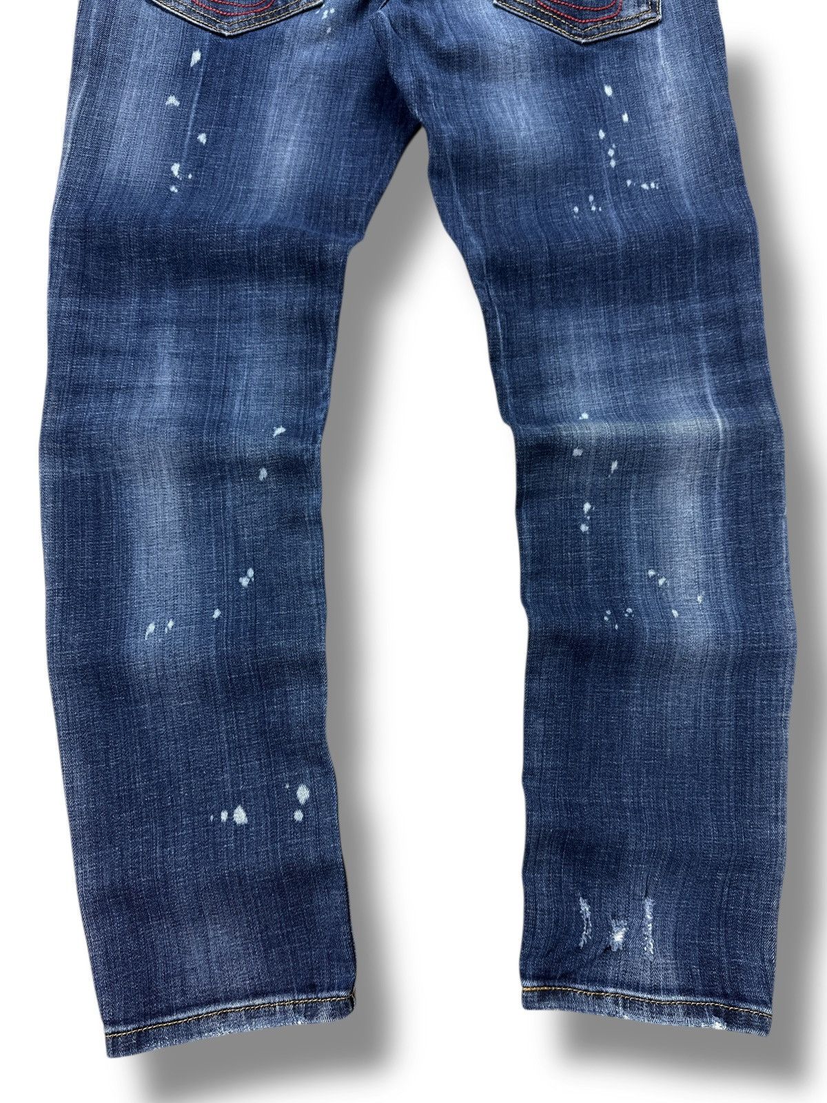 Dsquared2 Dsquared2 Painted Distressed Ripped Skinny Jeans Stretch W32 Size US 32 / EU 48 - 11 Thumbnail