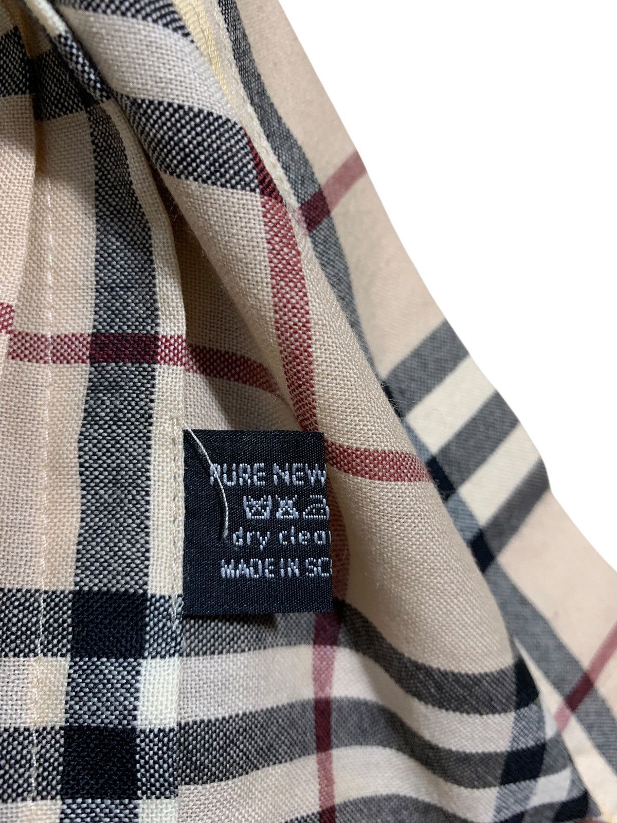 Burberry 🔥BURBERRY NOVACHECK MINI SKIRTS WOOL Size 25" / US 0 / IT 36 - 7 Thumbnail