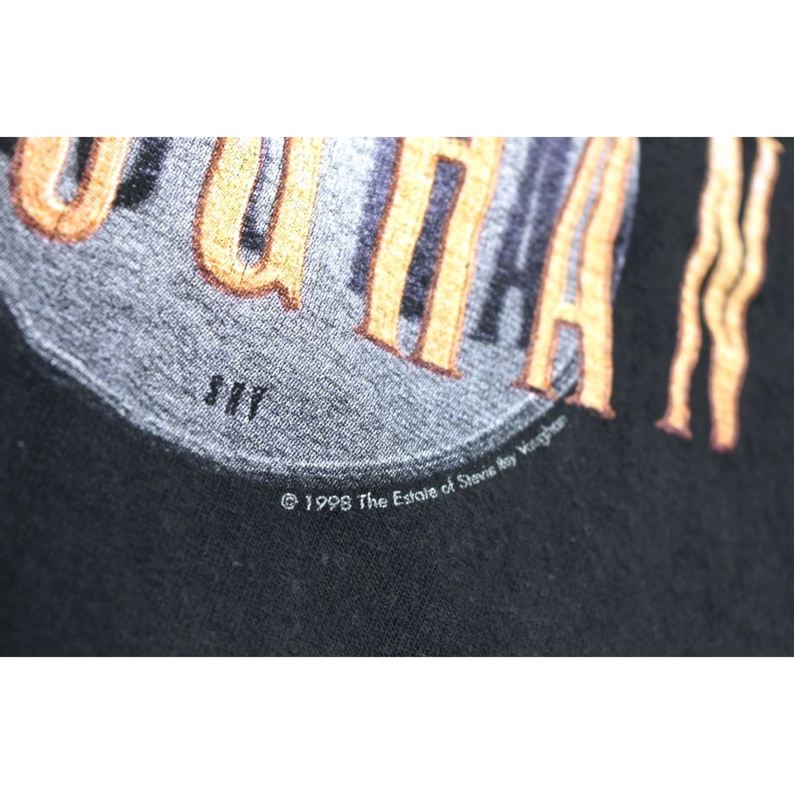 Vintage VINTAGE Stevie Ray Vaughn T-Shirt Mens XL Black Short Sleeve SRV Crew Neck 1998 Size US XL / EU 56 / 4 - 6 Thumbnail