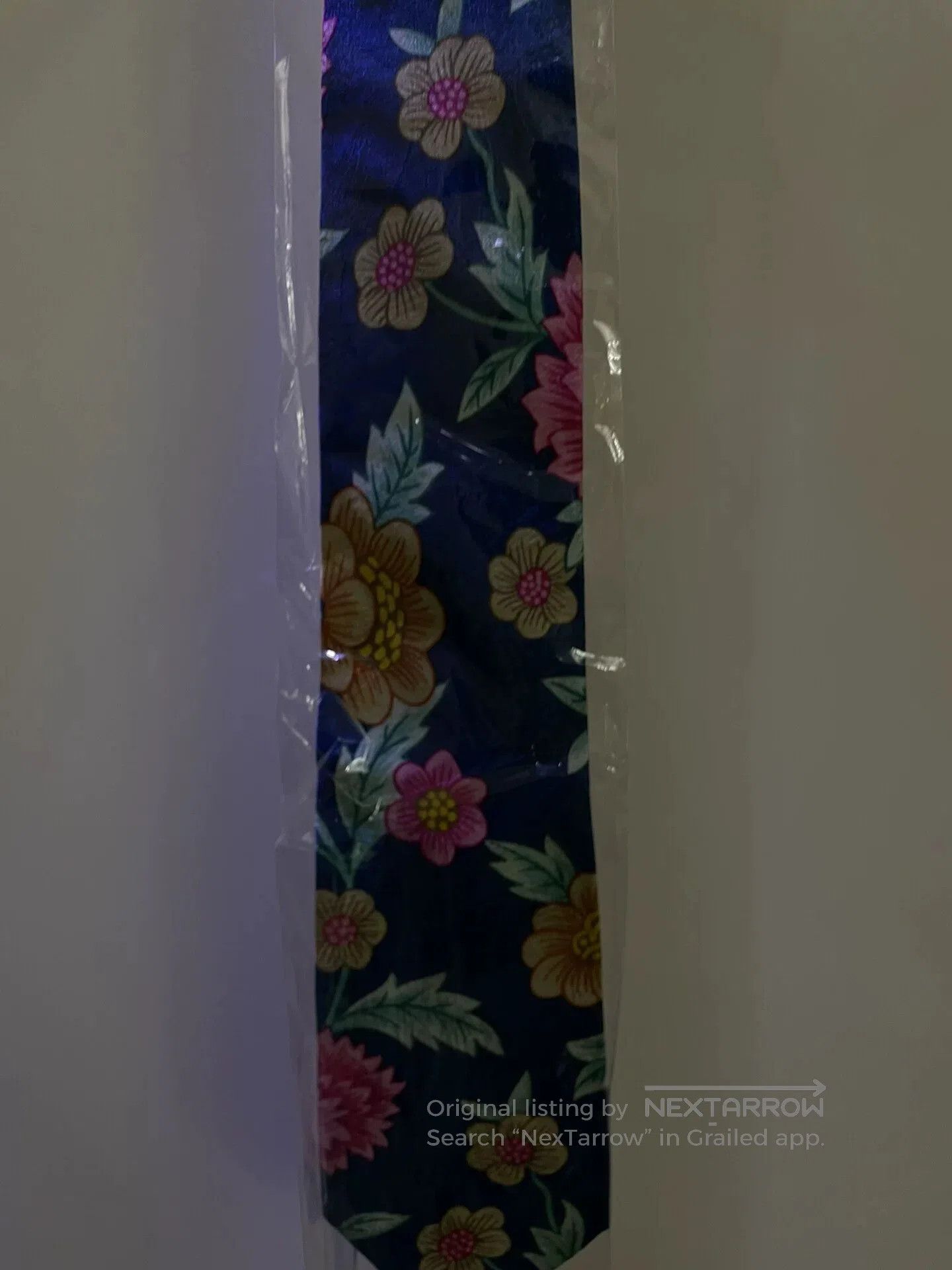 Yohji Yamamoto Yohji Yamamoto Silk Floral Tie. Size ONE SIZE - 3 Thumbnail
