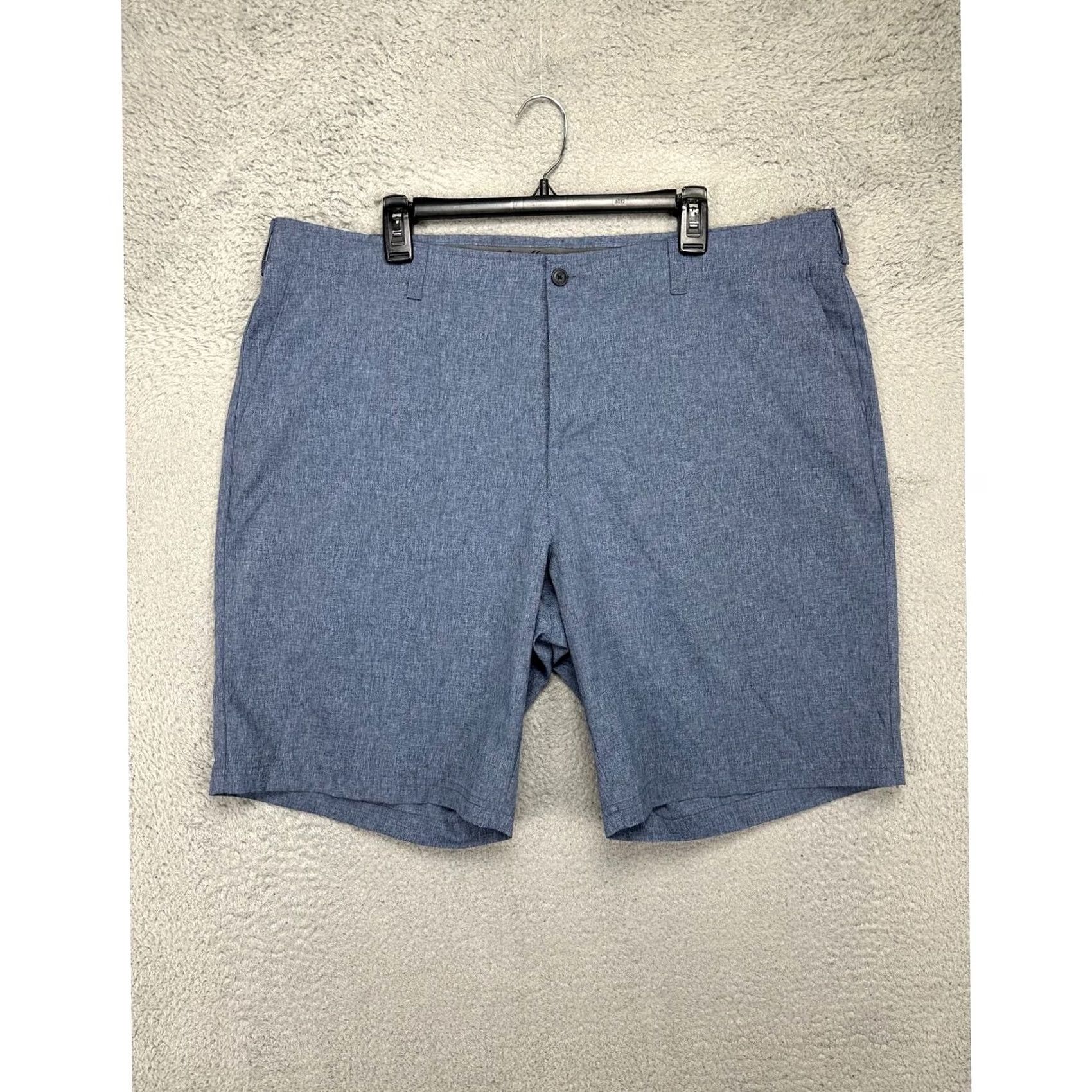Hogan Ben Hogan Shorts Mens 42 Grey Performance Chinos Flat Front Golf Athletic NEW Shirt? Size US 42 / EU 58 - 3 Thumbnail