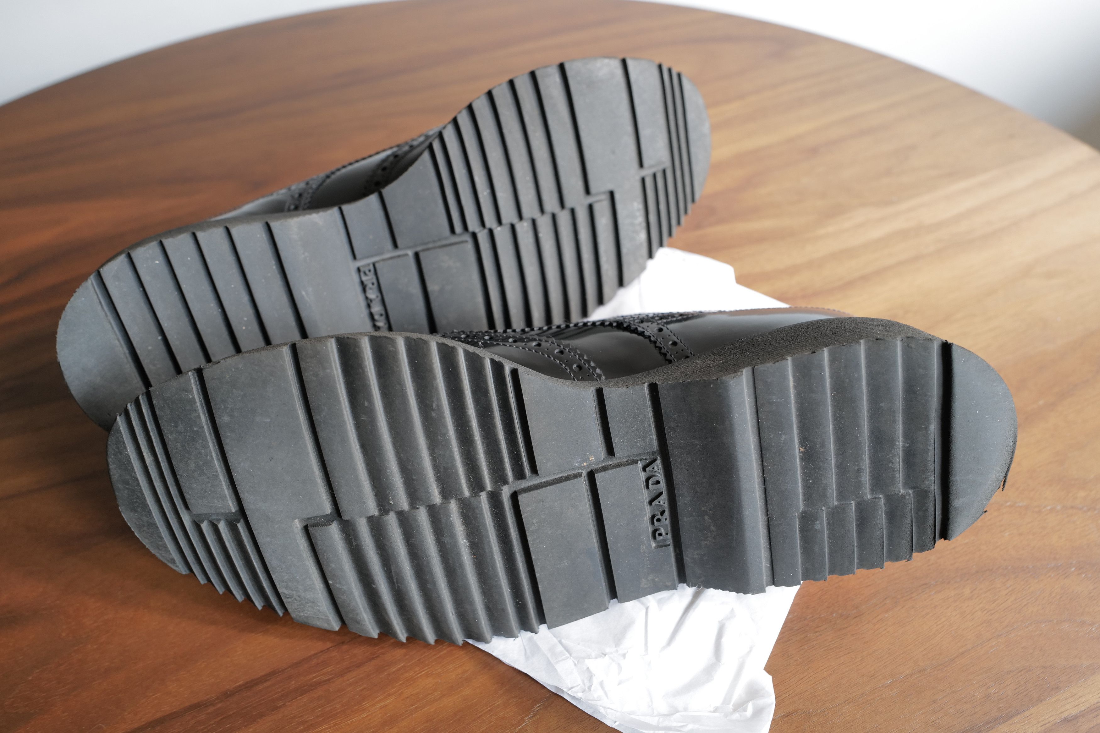 Prada Chunky Sole Derbys Size US 10 / EU 43 - 12 Thumbnail