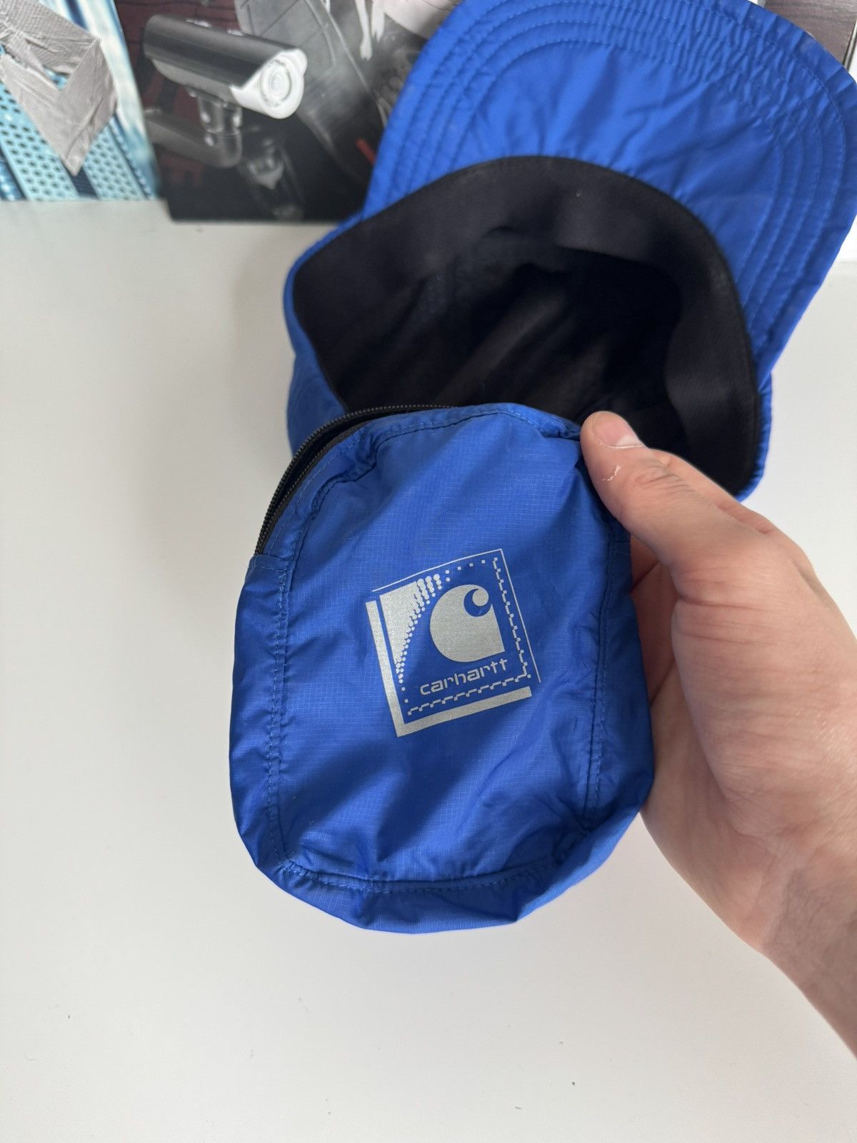 Carhartt × Carhartt Wip × Goretex BNWT Carhartt packable cap Gore-tex with removable pocket Size ONE SIZE - 11 Thumbnail