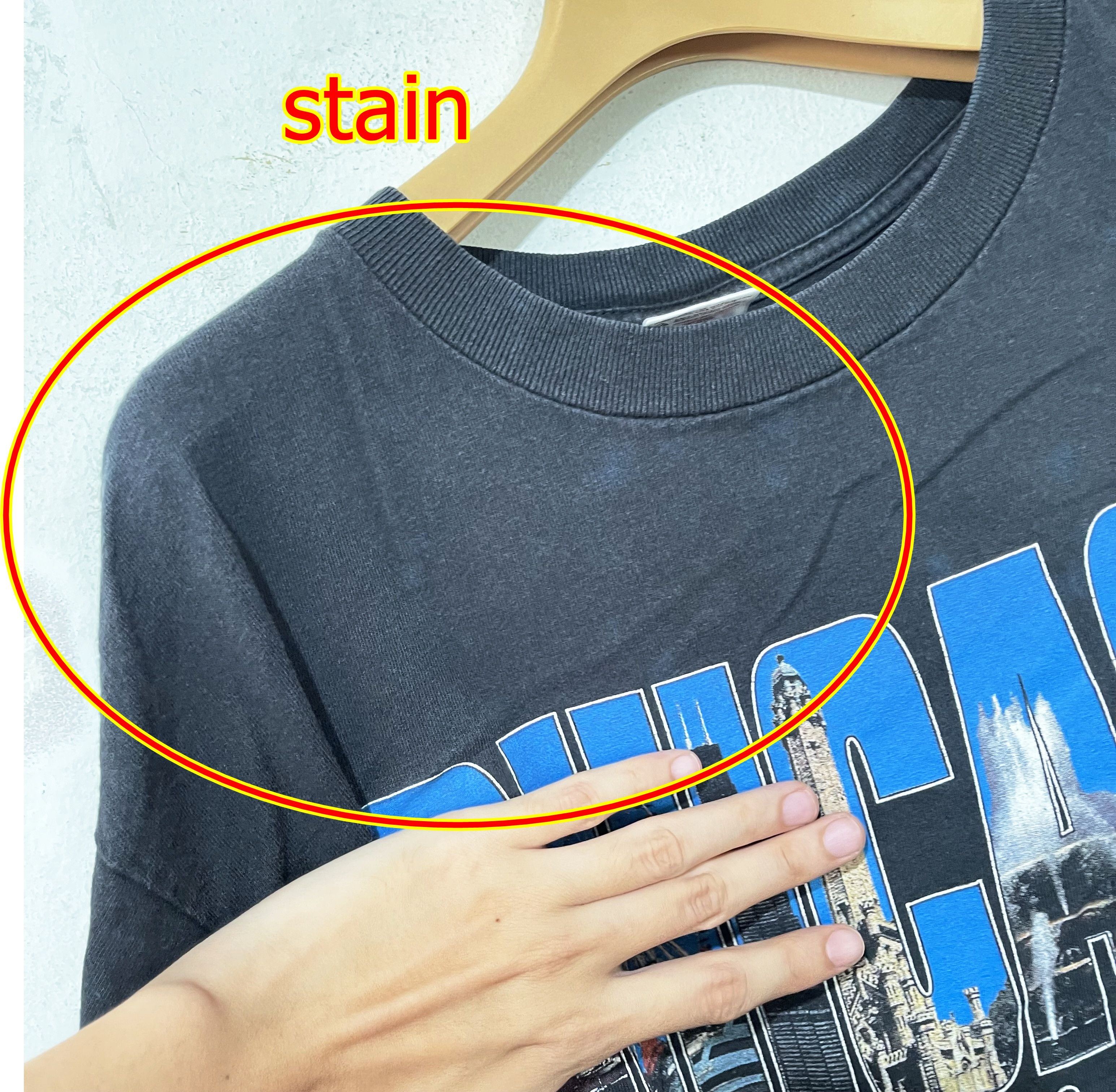 Vintage Vintage 90s Chicago Skyline Crop Tops Size L / US 10 / IT 46 - 8 Thumbnail