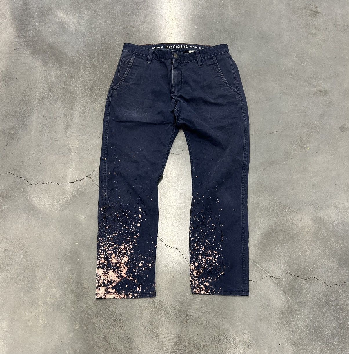 Dockers Custom bleached Navy Dockers Size US 33 - 1 Thumbnail