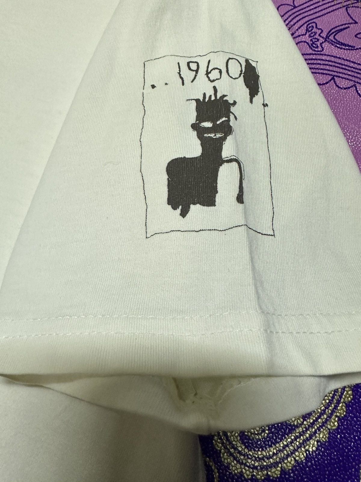 Jean-Michel Basquiat Jean Micheal basquit art tee Size US M / EU 48-50 / 2 - 5 Thumbnail