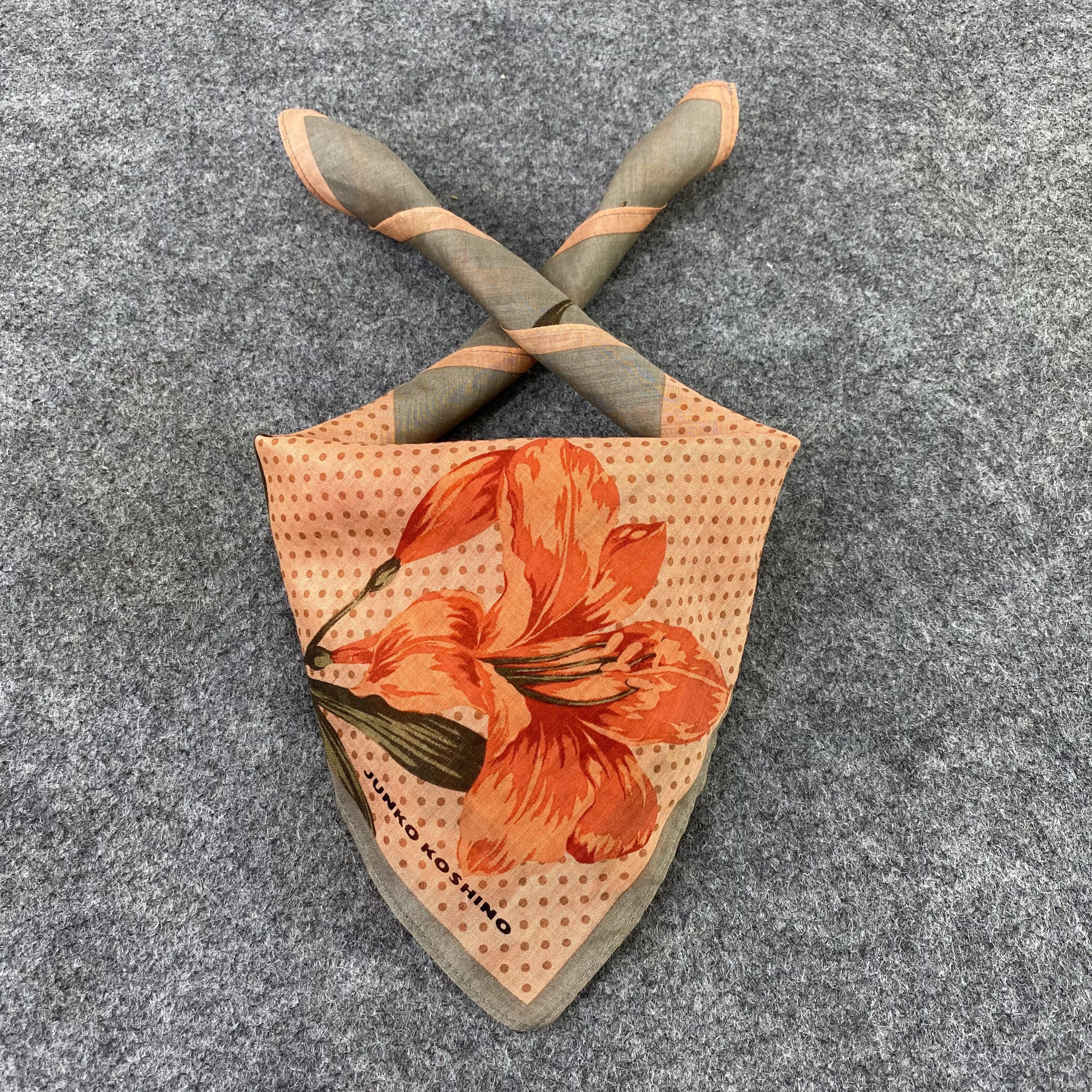 Japanese Brand Junko Koshino Handkerchief / Bandana / Neckerchief-B519 Size ONE SIZE - 2 Thumbnail