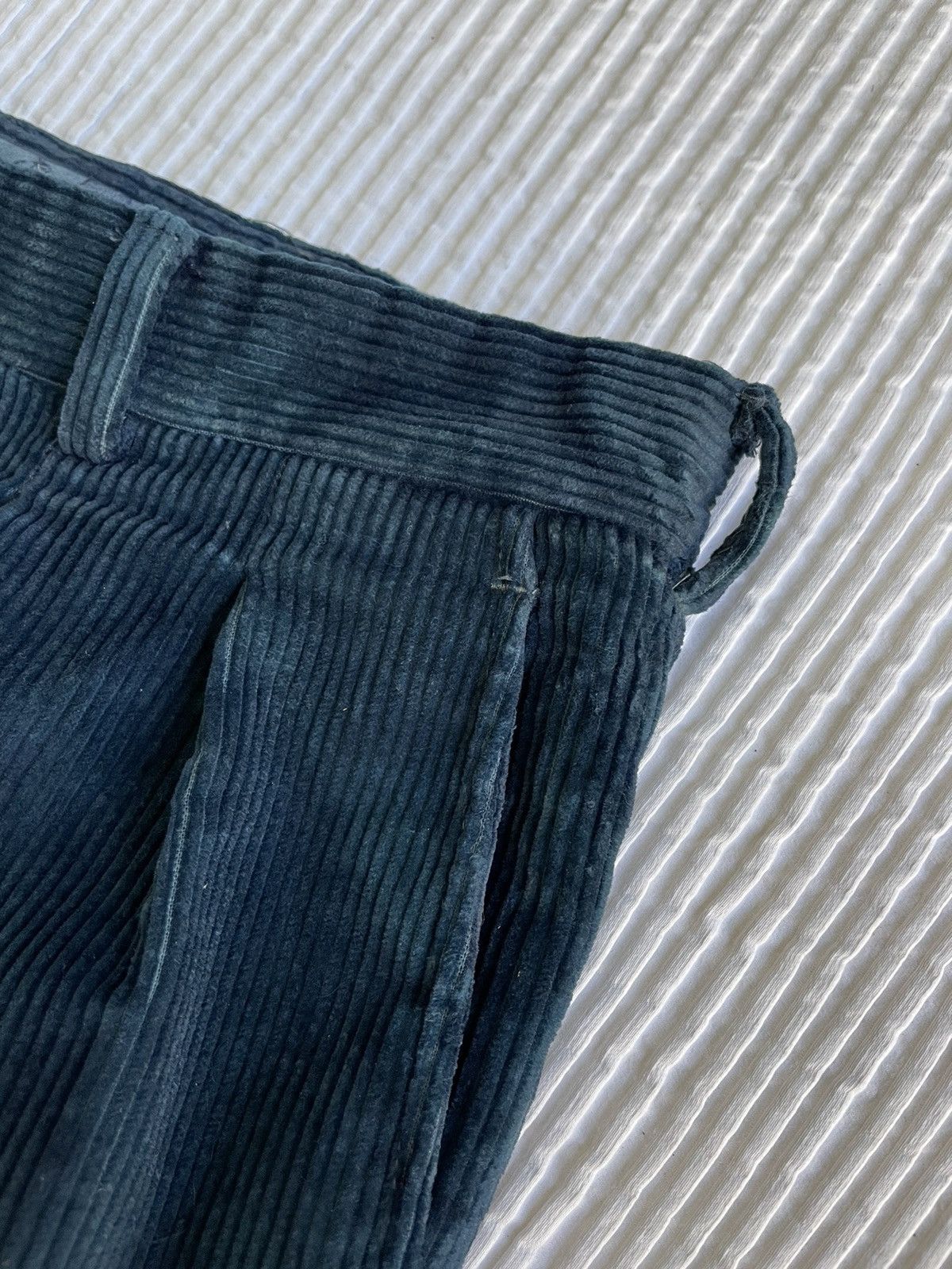 Handmade Beautiful Royal Blue Hand Indigo Cords Size US 32 / EU 48 - 9 Thumbnail