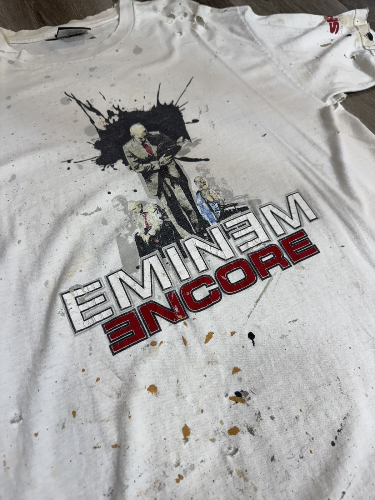 Eminem CURATED DISTRESSED VINTAGE + unreal rare + Size US M / EU 48-50 / 2 - 7 Thumbnail
