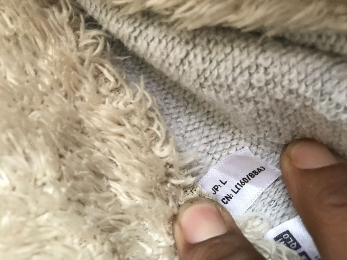 Le Grande Bleu (L.G.B.) Original wash by Uniqlo fur hoodie LGB style Size US L / EU 52-54 / 3 - 8 Thumbnail