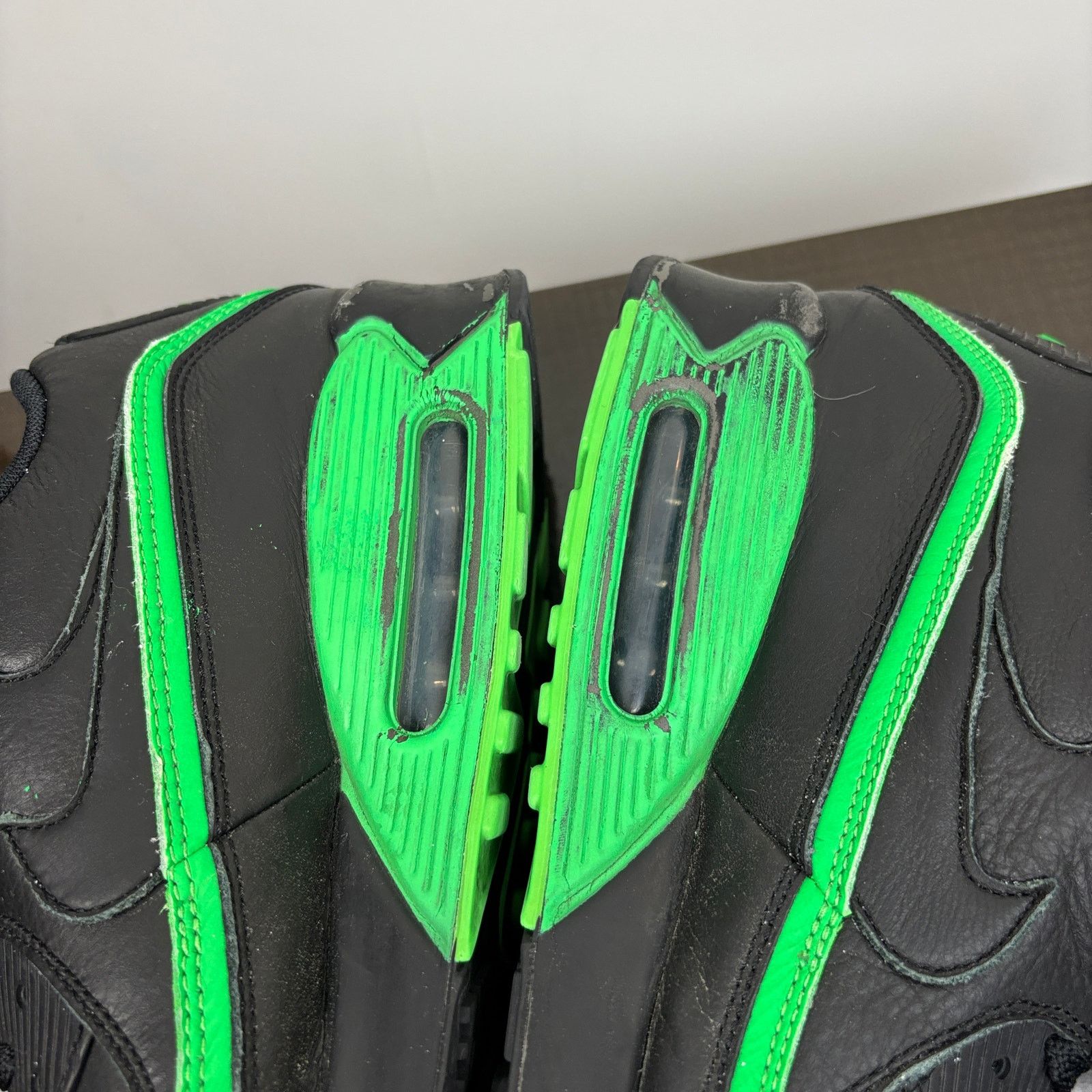 Nike × Undefeated Nike Undefeated Air Max 90 Black Green Sneakers Men's 13 Size US 13 / EU 46 - 12 Thumbnail