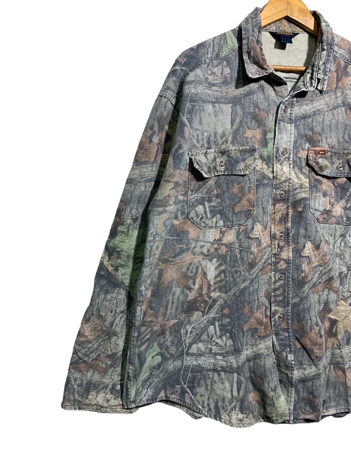 Realtree 🔥VTG WOOLRICH REALTREE CAMO BUTTON UP Size US XL / EU 56 / 4 - 2 Thumbnail