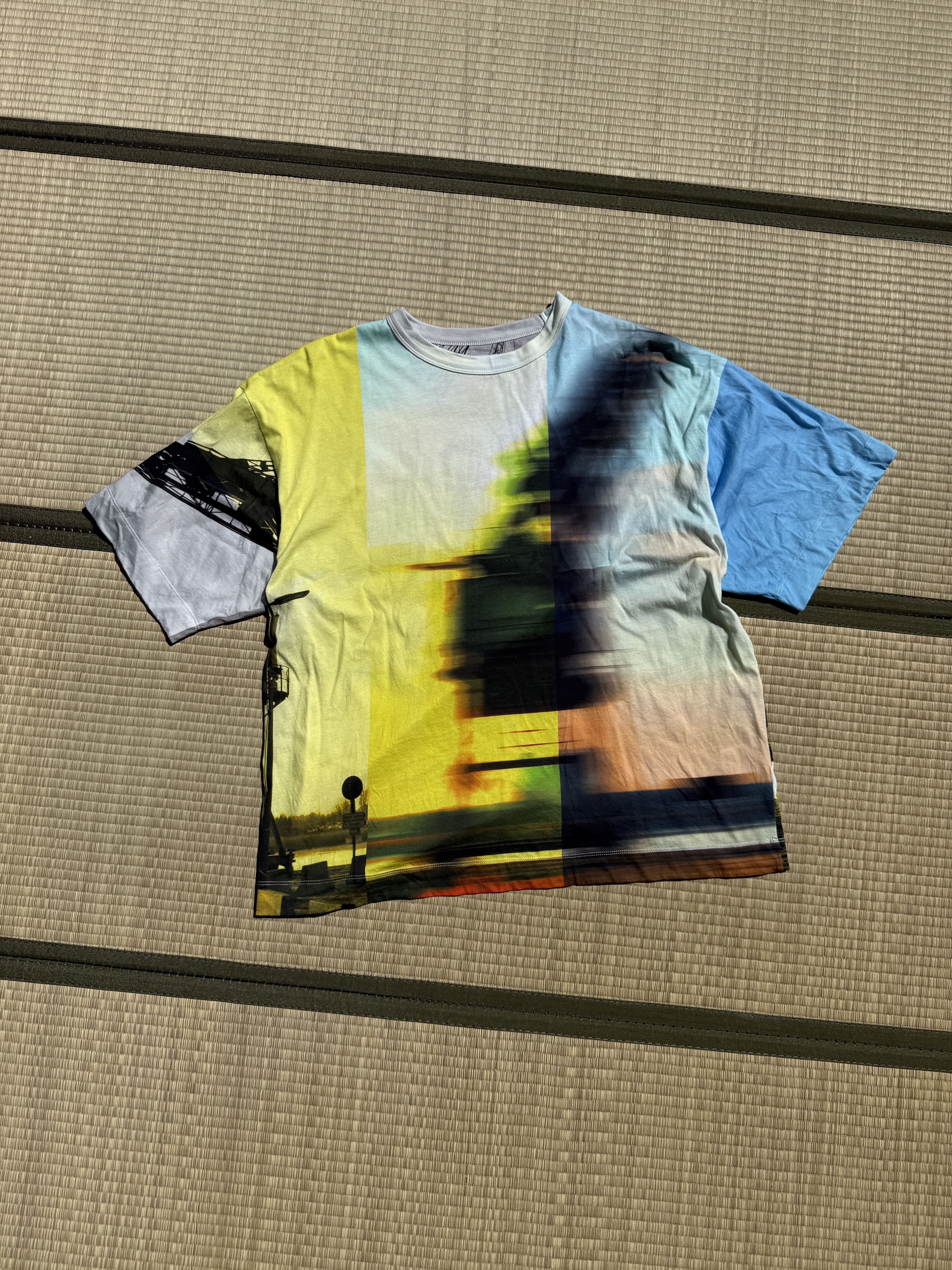 Tシャツ・カットソー Dries Van Noten Army green polyester Cornish shirt Dries Van Noten Army Green Polyester Cornish Shirt | italist