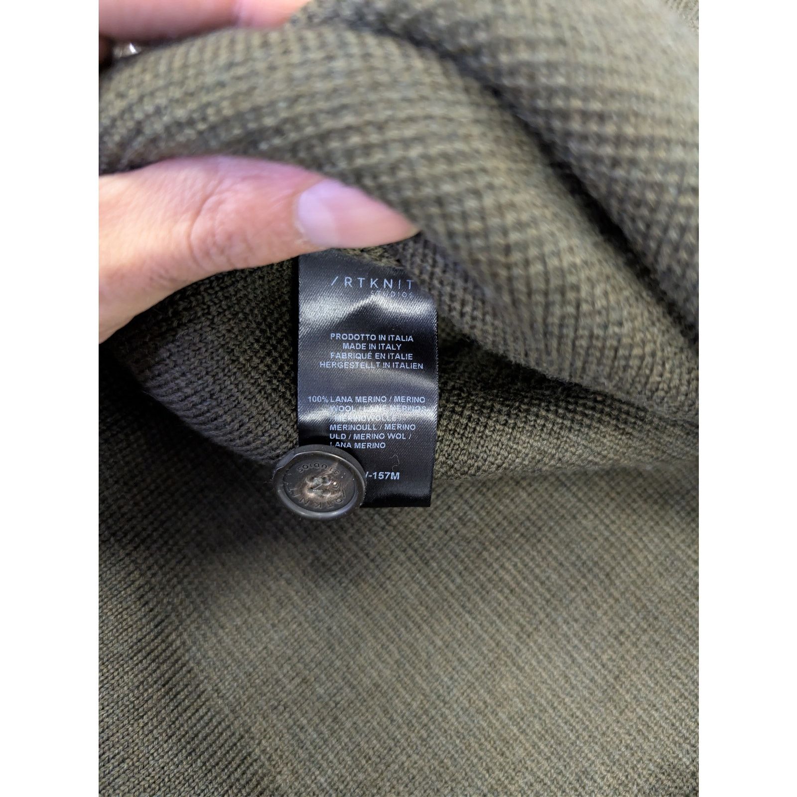 Other o1rshd1 CC20 Artknit Studios wool shirt jacket in olive Size US M / EU 48-50 / 2 - 19 Thumbnail