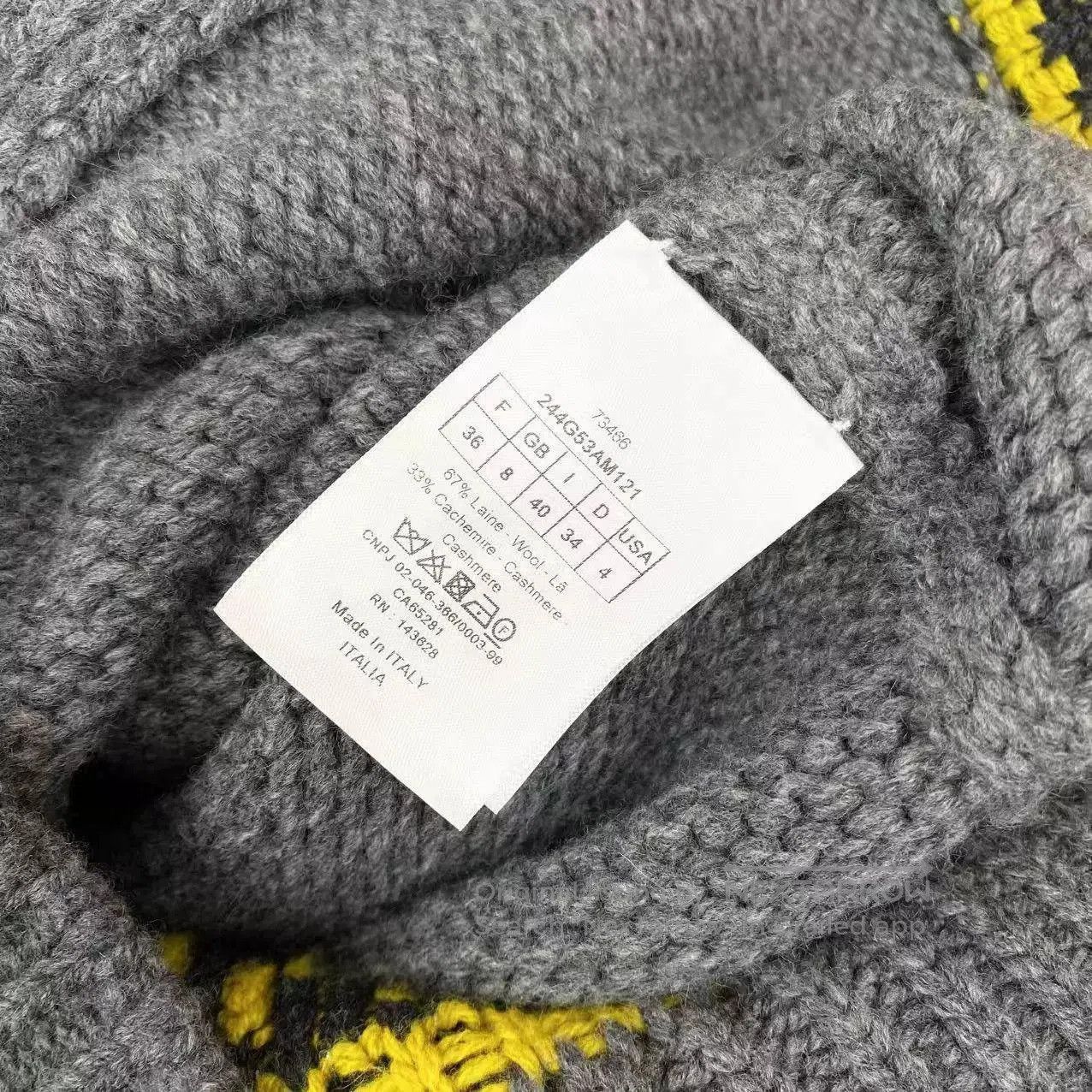 Dior Dior Wool Lucky Star Logo Cardigan. Size US S / EU 44-46 / 1 - 4 Thumbnail