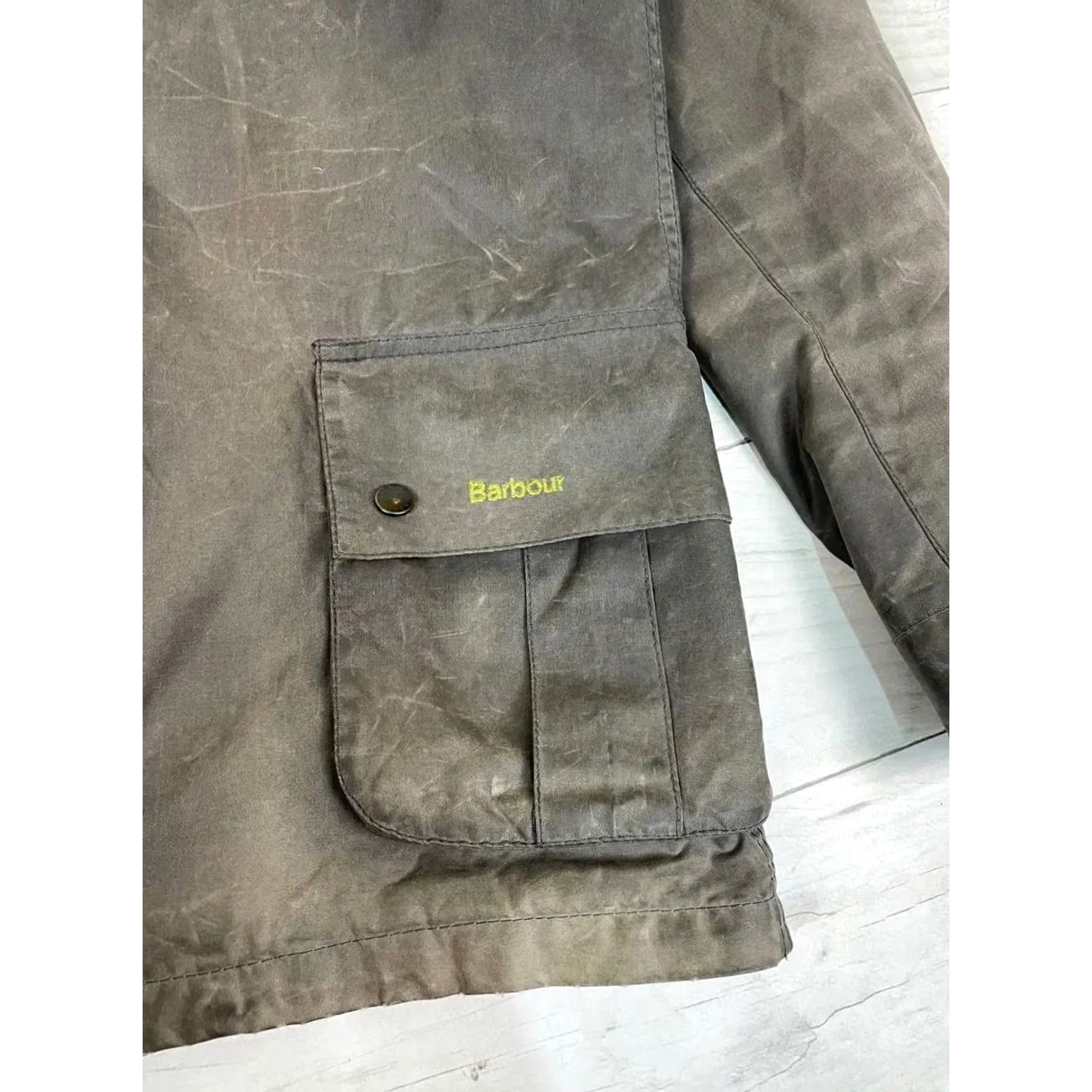 Barbour VINTAGE Barbour Jacket Main Selling Point Barbour Men Jacket Brown M UK Wax Coat Rain Size M Brown 90s Rain Coat Mens Size US M / EU 48-50 / 2 - 5 Thumbnail