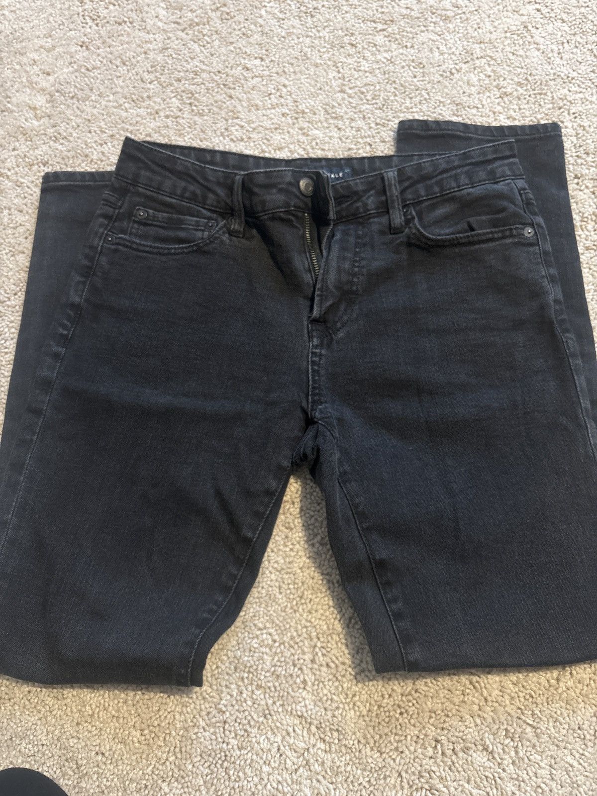 Aeropostale Black skinny Jeans Size US 31 - 1 Thumbnail