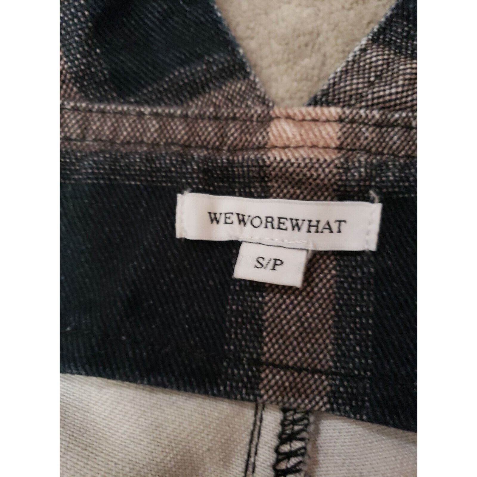 Vintage Danielle Bernstein x We Wore What Plaid Overalls Boyfriend S Size 32" / US 10 / IT 46 - 8 Thumbnail