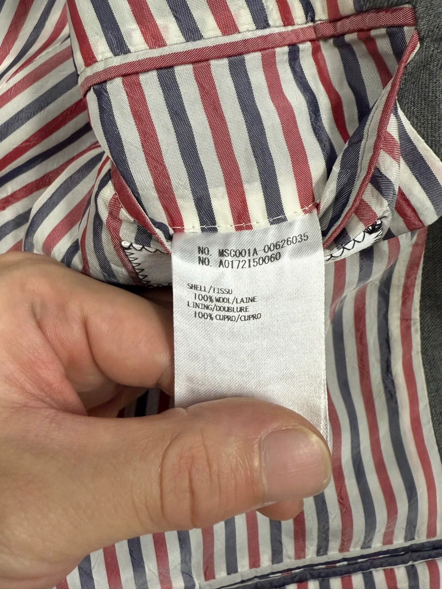 Thom Browne Thom Browne Classic Mid-Gray Wool Suit Size1 Size US S / EU 44-46 / 1 - 5 Thumbnail