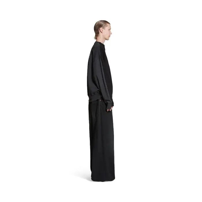 Balenciaga o1tr1nto0326 Political Campaign Hybrid Sweater in Black Size US S / EU 44-46 / 1 - 5 Thumbnail