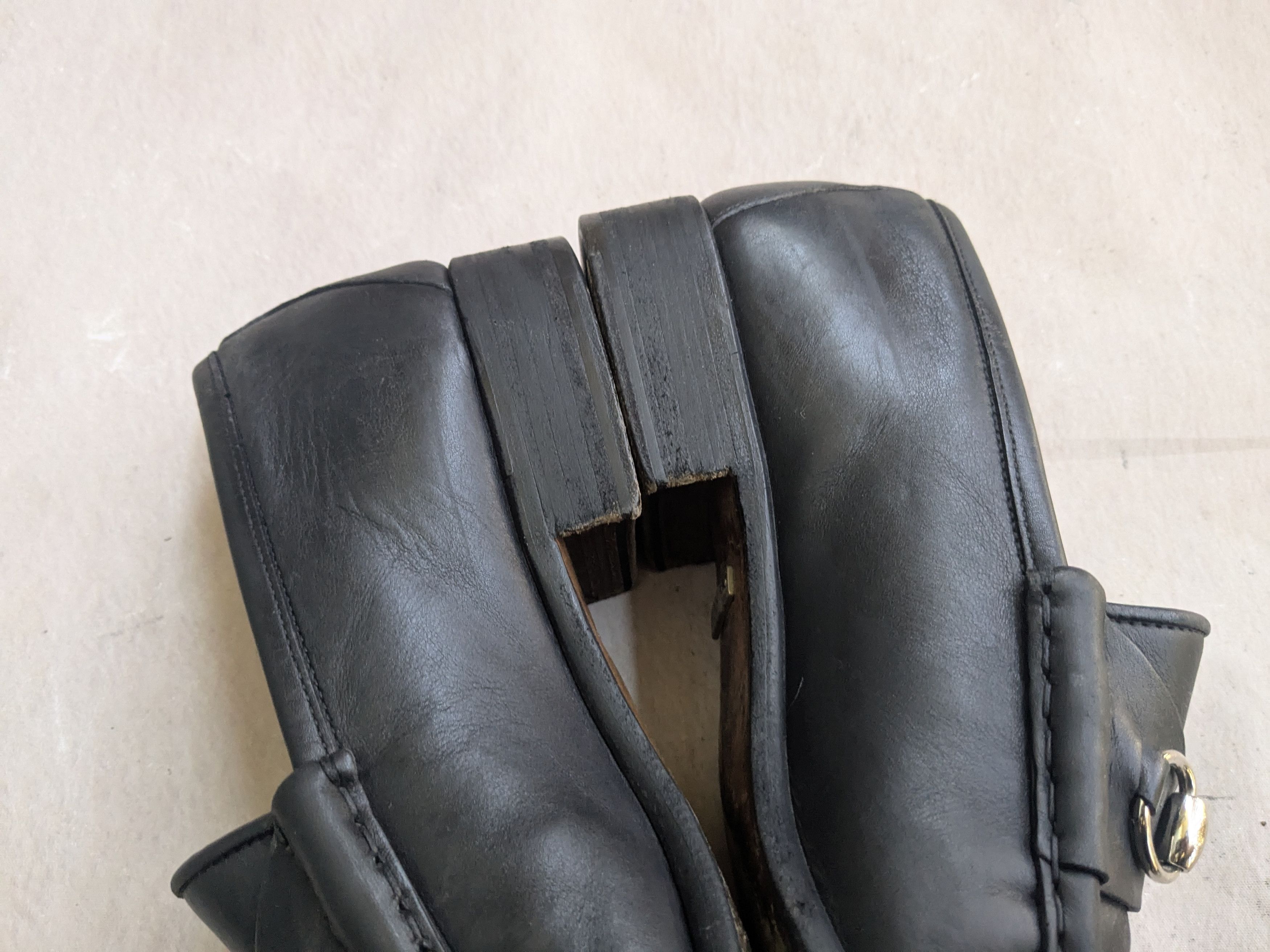 Gucci Gucci Horsebit Loafers Black 10 D Leather Snaffle Tom Ford Size US 10 / EU 43 - 8 Thumbnail