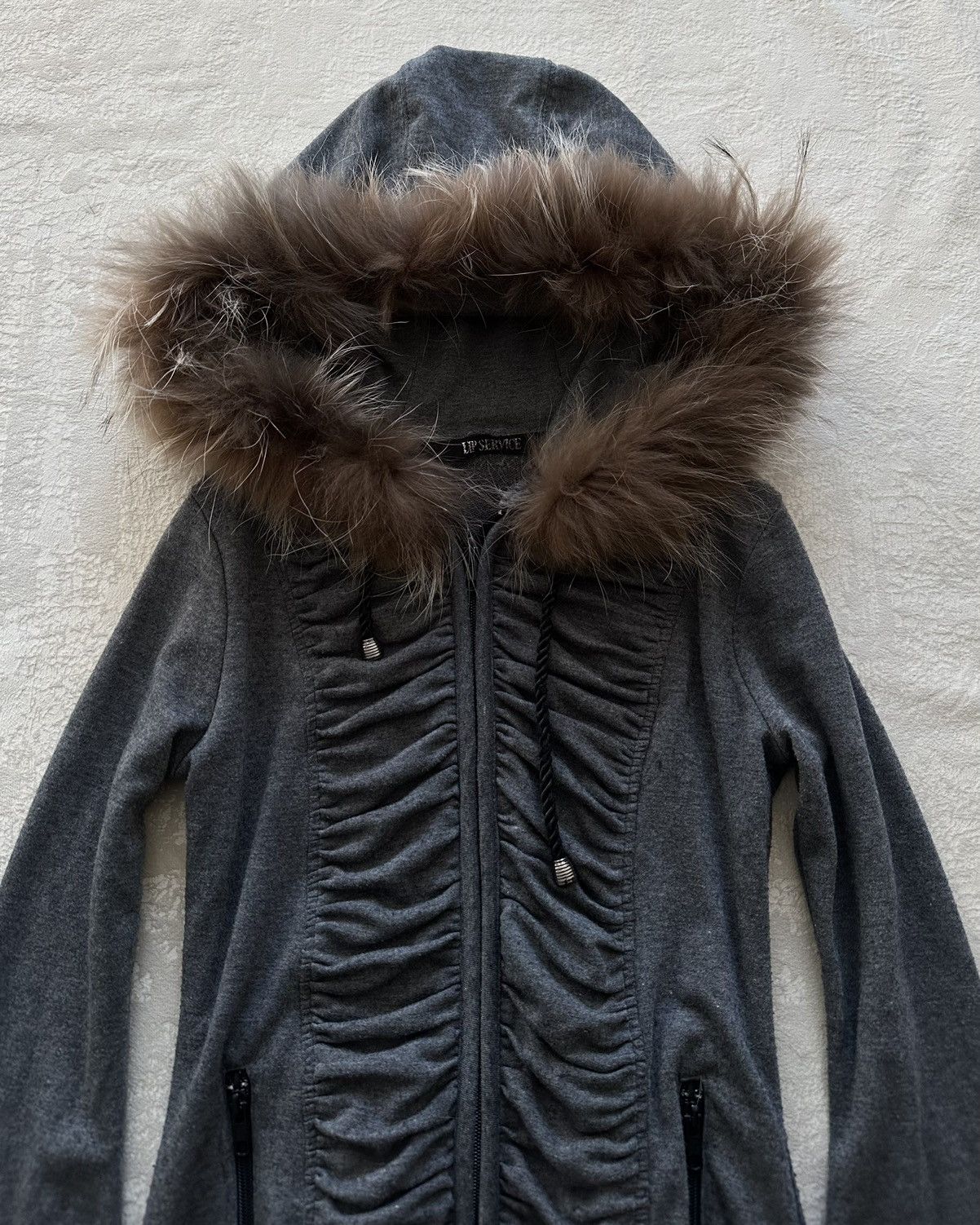 Lip Service Lip Service Double Zipped Jacket Size S / US 4 / IT 40 - 4 Thumbnail