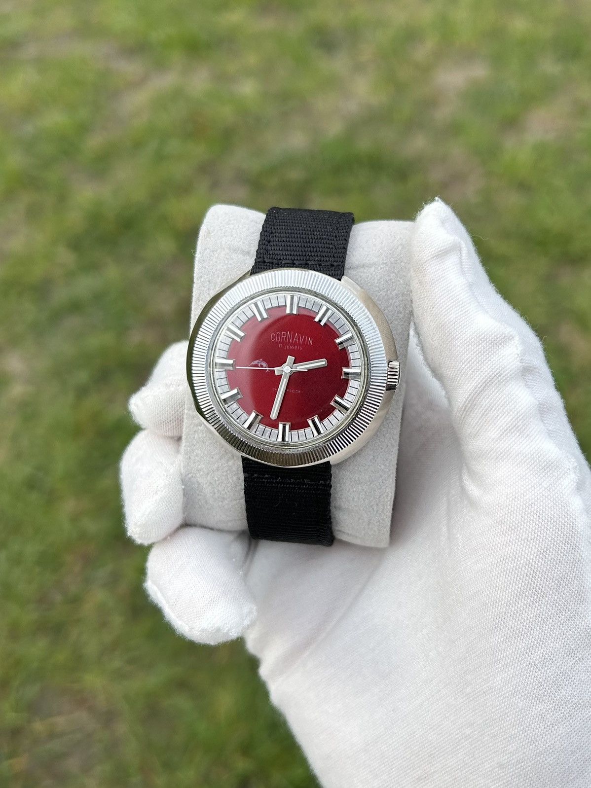 Vintage Vintage Cornavin Watch Made In USSR Soviet Mechanical 1980s Size ONE SIZE - 12 Thumbnail