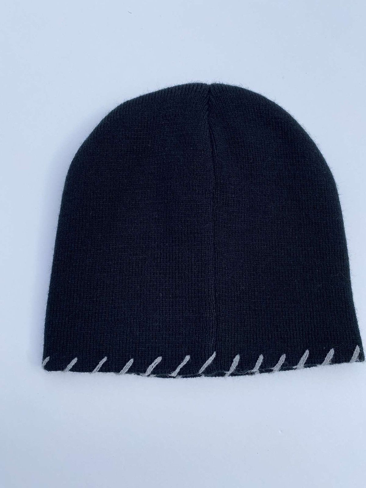 Other Y2K style beanie with cross and stitching #skater #Y2K Size ONE SIZE - 2 Thumbnail