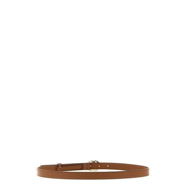 Gucci Marmont Thin Brown Leather Belt GG Marmont thin belt in brown leather | GUCCI® US main image 4