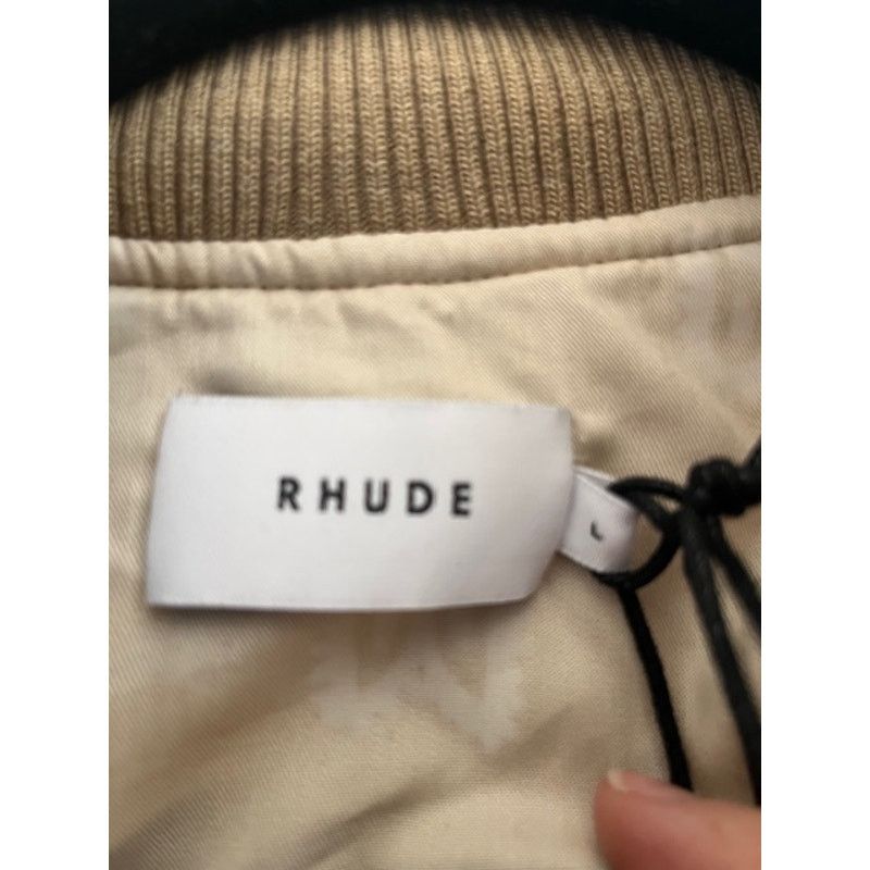 Rhude Rhude Bomber Jacket Port de Gustavis - Large NWT Size US L / EU 52-54 / 3 - 8 Thumbnail