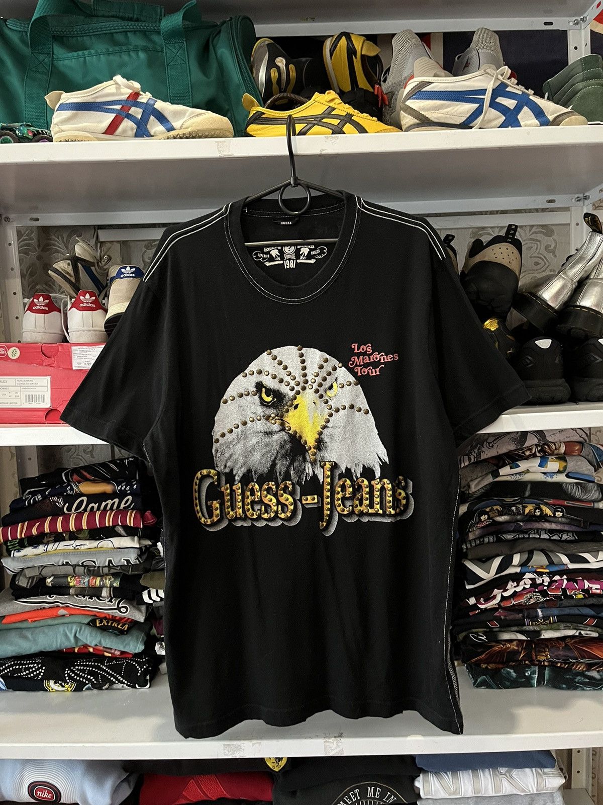 Guess Vintage Guess Jeans Los Marones Tour T-shirts Y2K Size US XL / EU 56 / 4 - 2 Thumbnail