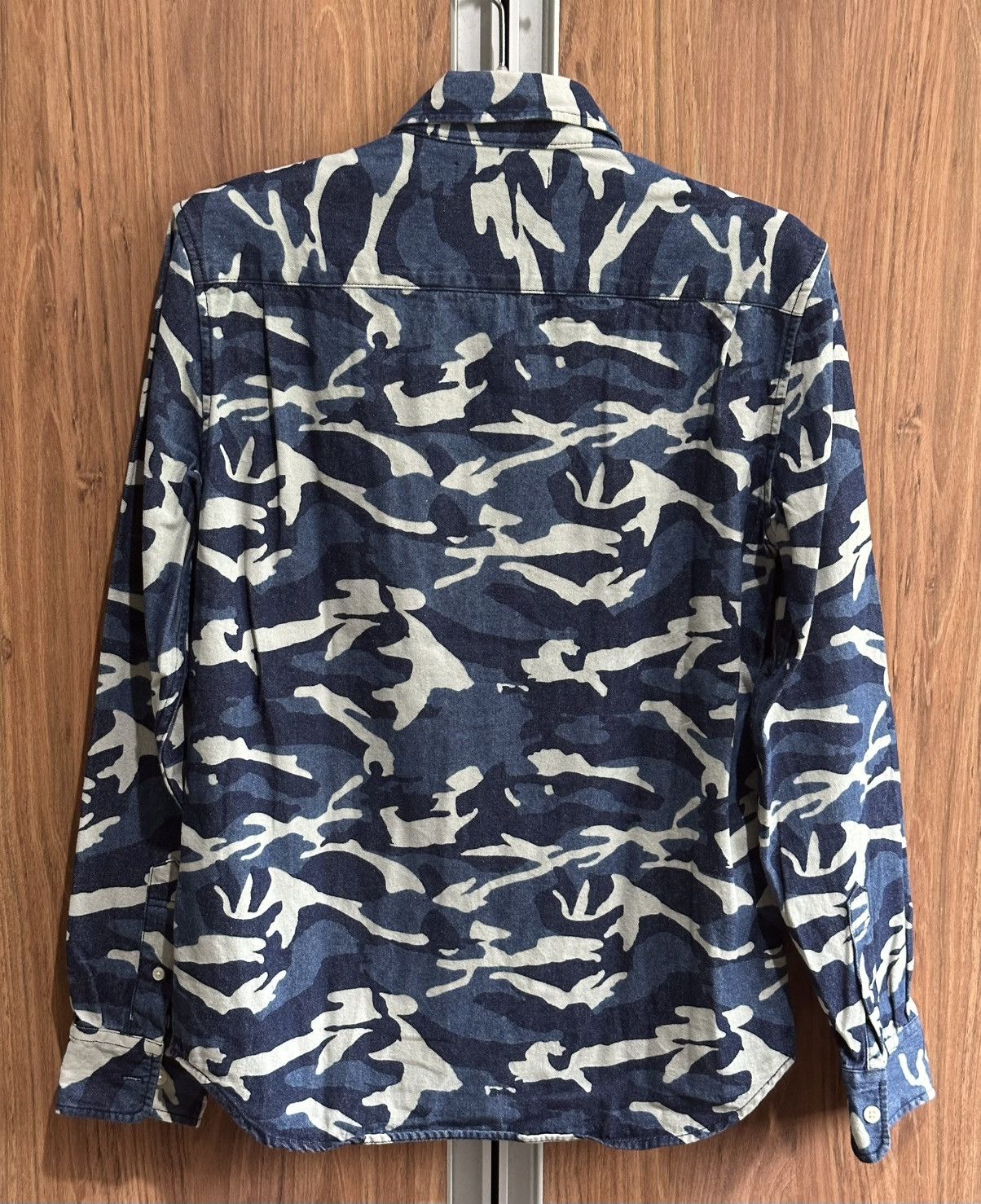 Tete Homme JAPANESE BRAND TETE HOMME BY ISSEY MIYAKE CAMO SHIRT Size US M / EU 48-50 / 2 - 2 Thumbnail