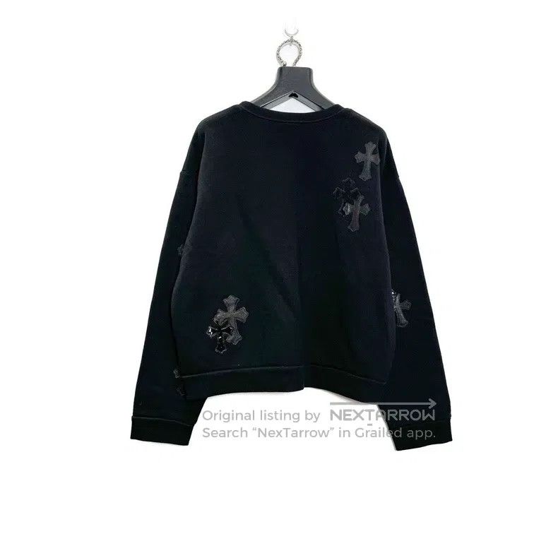 Chrome Hearts CHROME HEARTS Size XS Leather cross sweater Size US XS / EU 42 / 0 - 2 Thumbnail