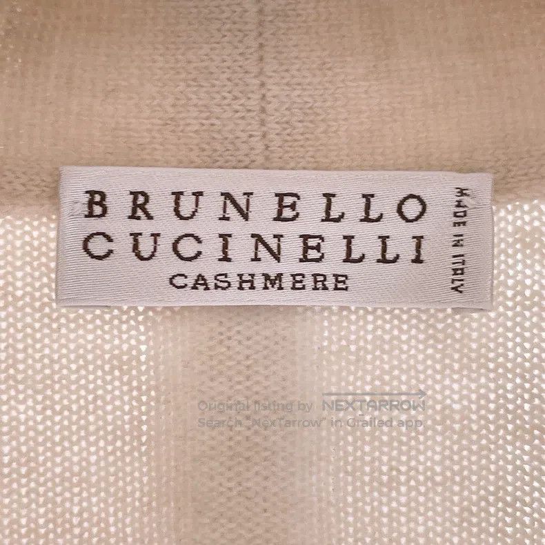 Brunello Cucinelli Brunello Cucinelli Color-Blocked Cashmere Cardigan Size S / US 4 / IT 40 - 7 Thumbnail