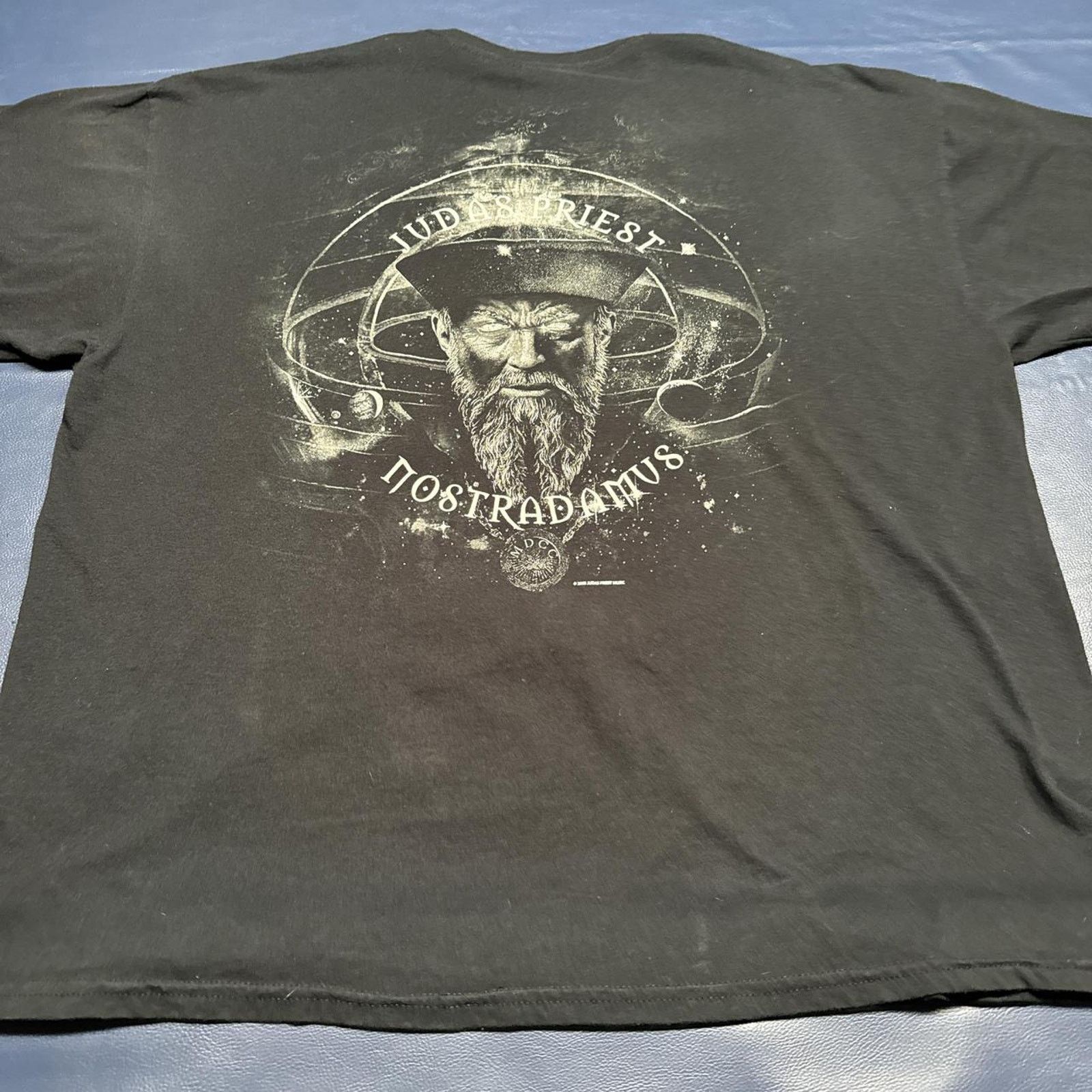 Gildan Judas Priest Concert tee Nostradamus 2008 Tour shirt 2XL Size US XXL / EU 58 / 5 - 4 Thumbnail